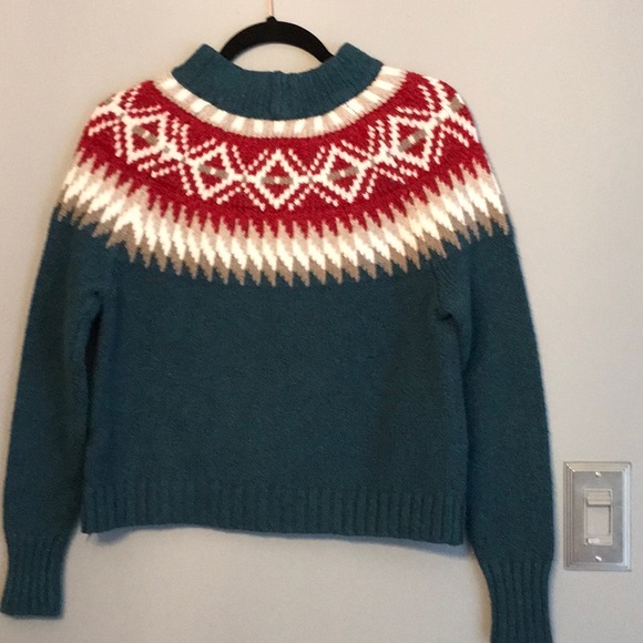 Dark Green Sweater Sz S - Picture 2 of 3